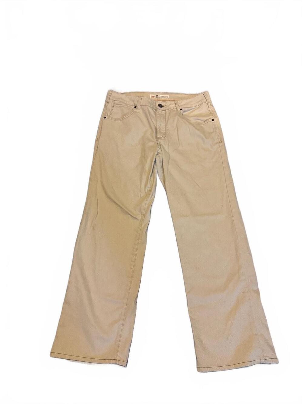Lee Modern Series L342 Straight Fit Straight Leg Pants Men's 34x30 Khaki Tan